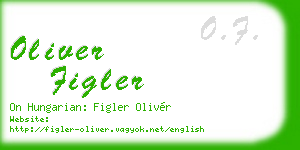 oliver figler business card