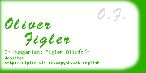 oliver figler business card